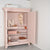 Vintage biedermeier kledingkast Kinderkamer 'Lot' - roze