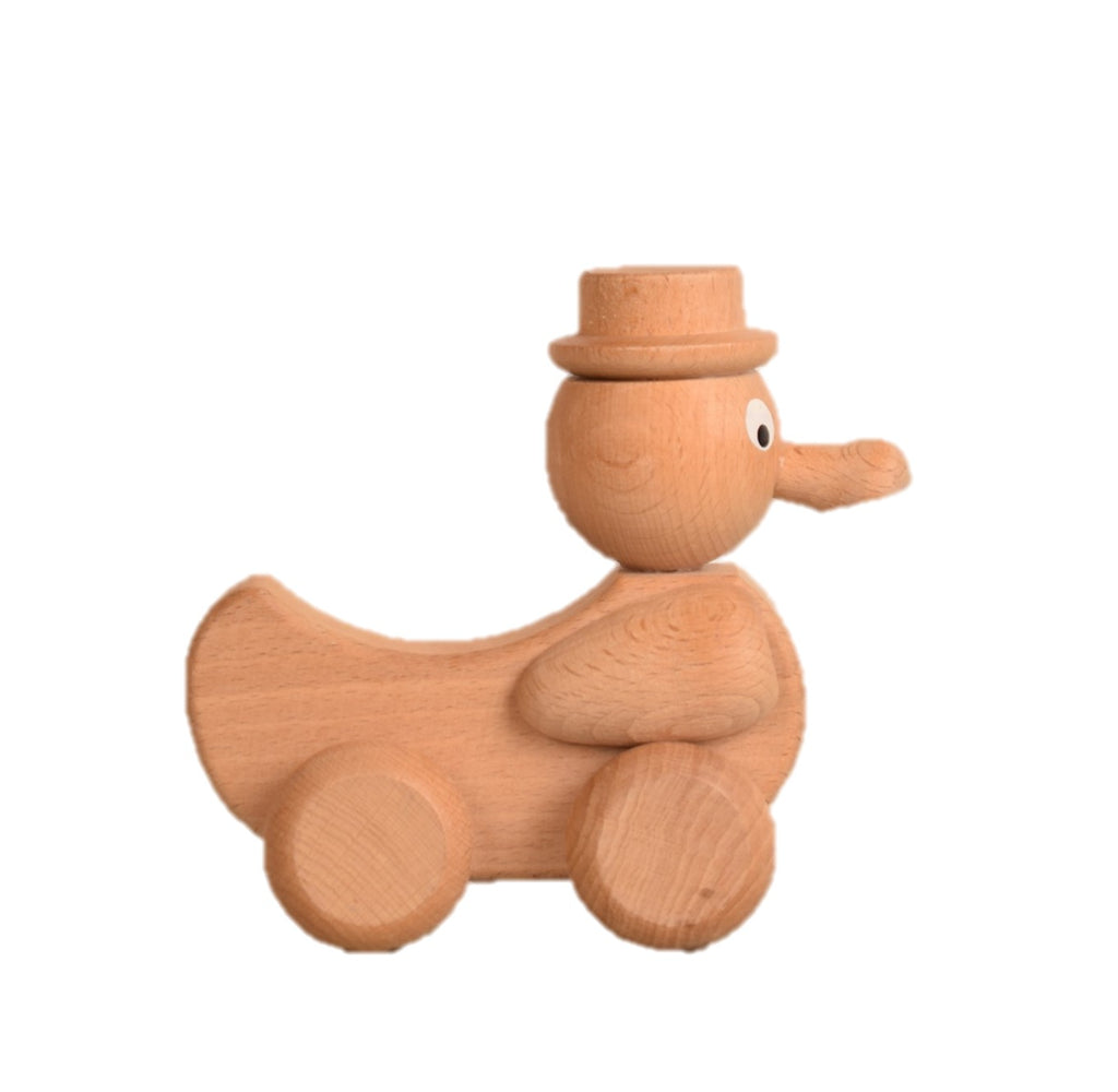 houten-eend-trekeend-vintage-speelgoed