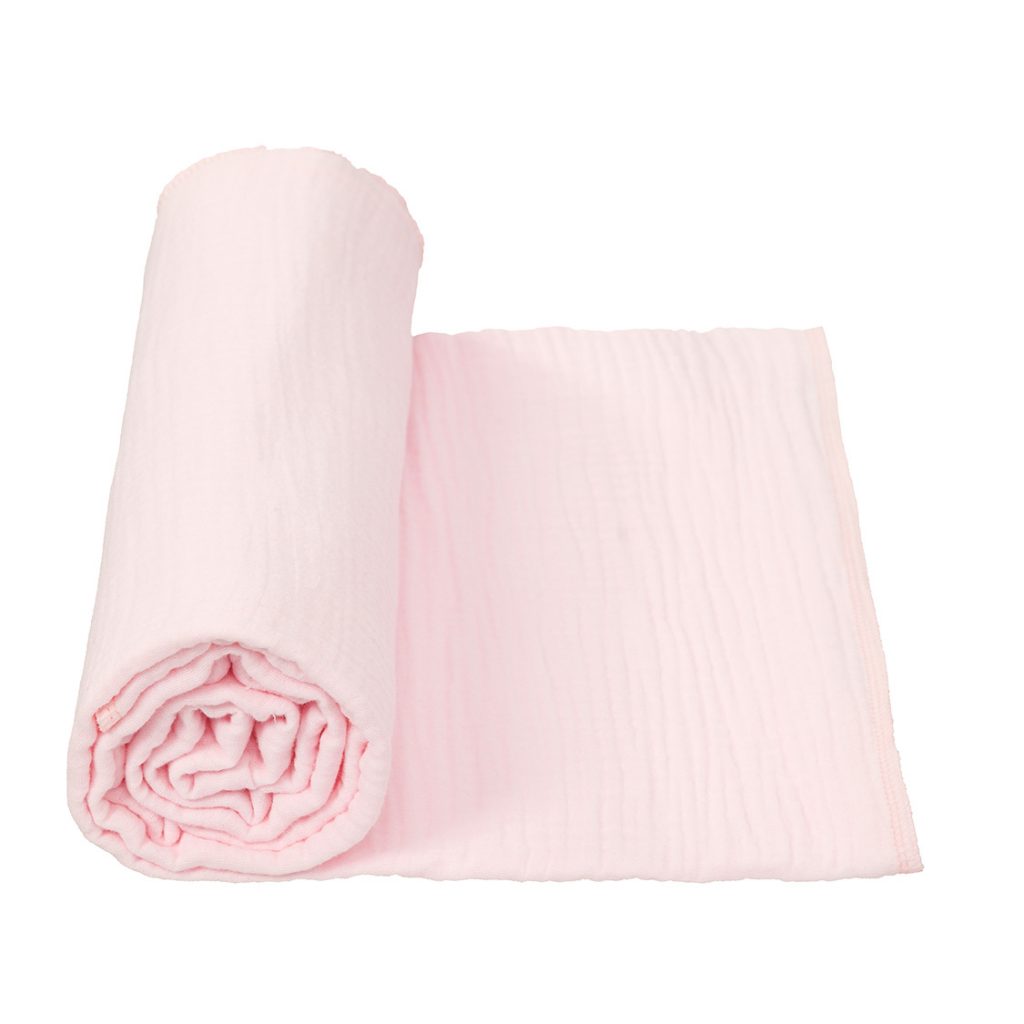 Hydrofiele multidoek soft XL 120x120 roze