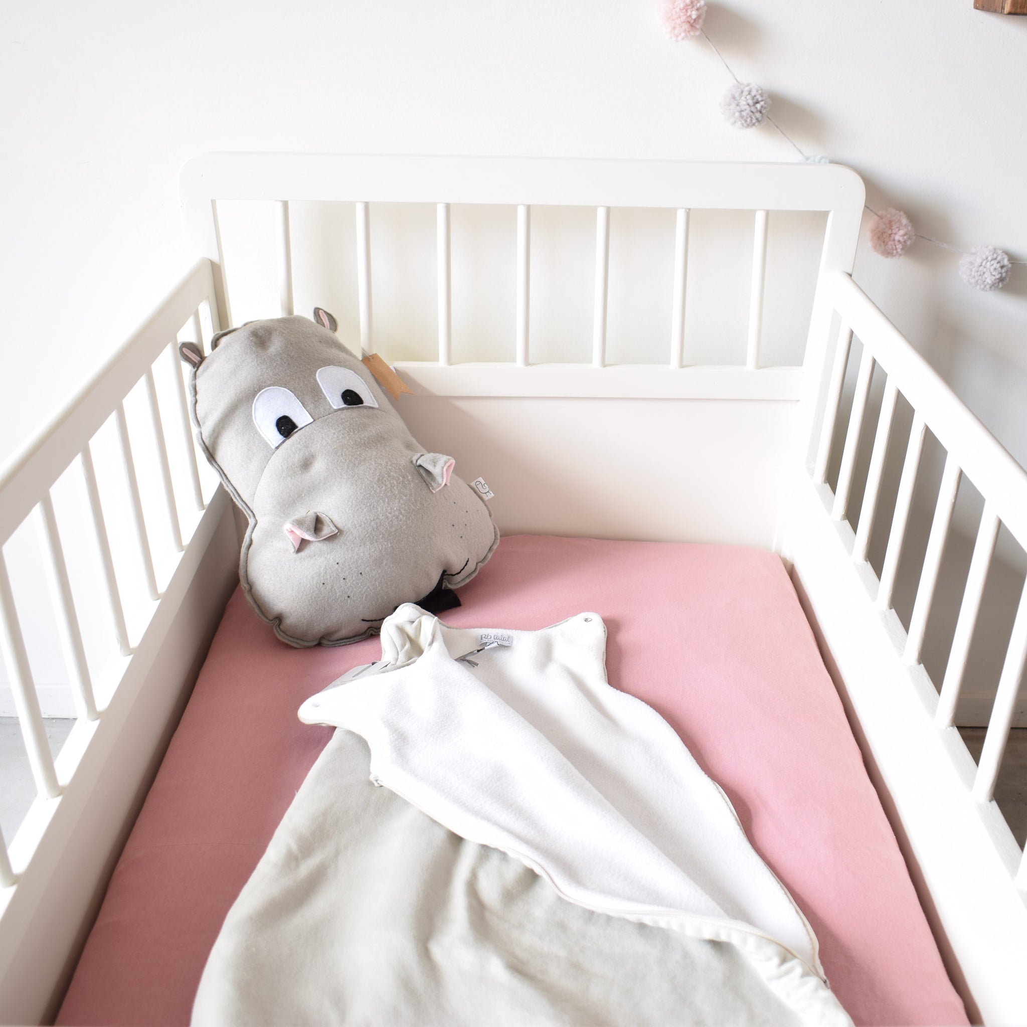 Retro babybedje Quinn - Off-white