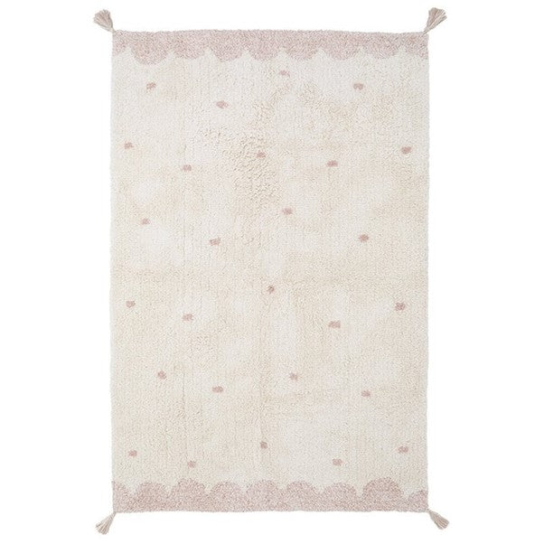 Kindertapijt met stippen 'Minna' - 100 x 150 - katoen