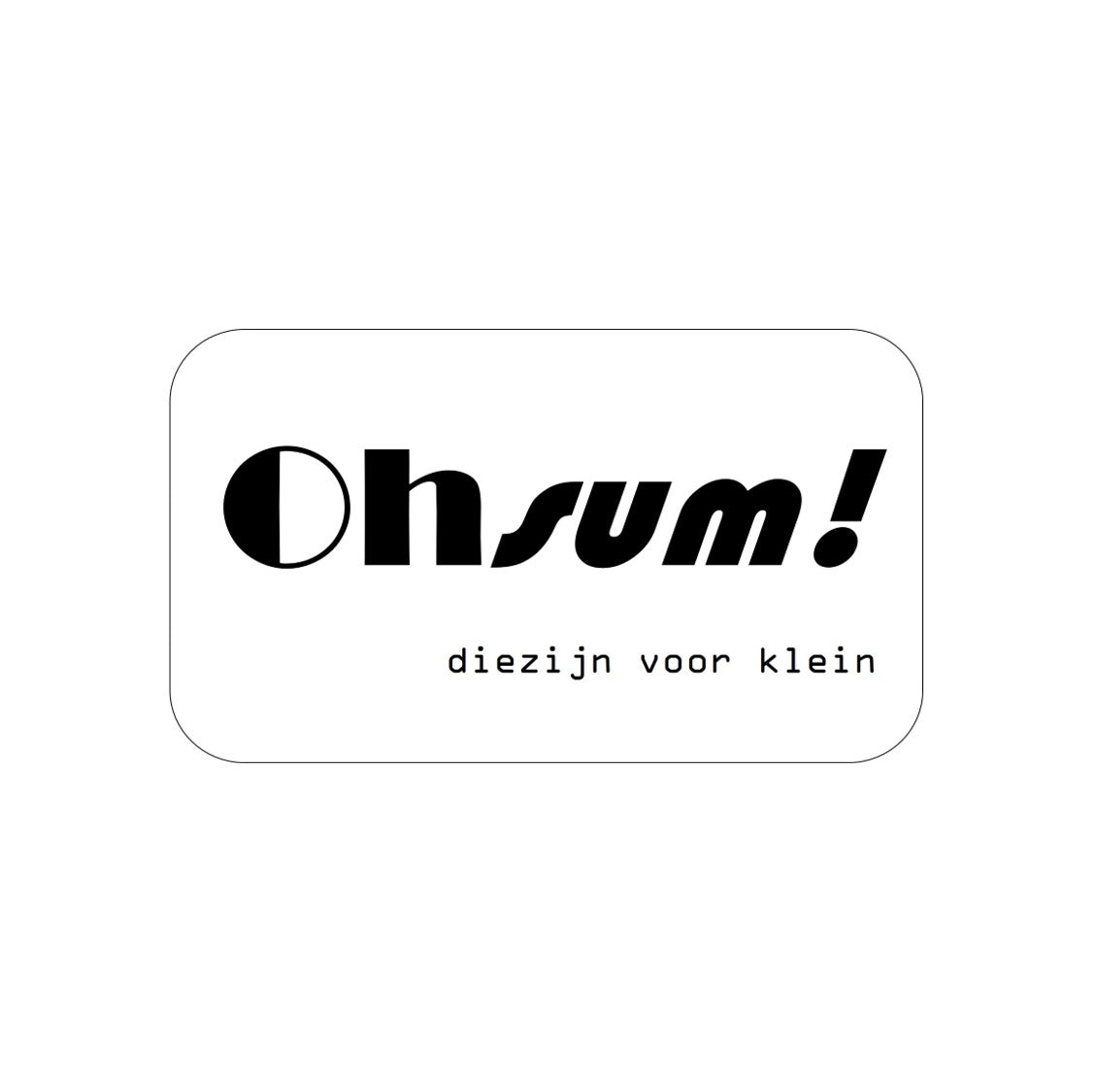 Ohsum! Retro design commode 'Cleo' - Off-black