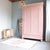 kledingkast-vintage-terra-roze-eendeurs