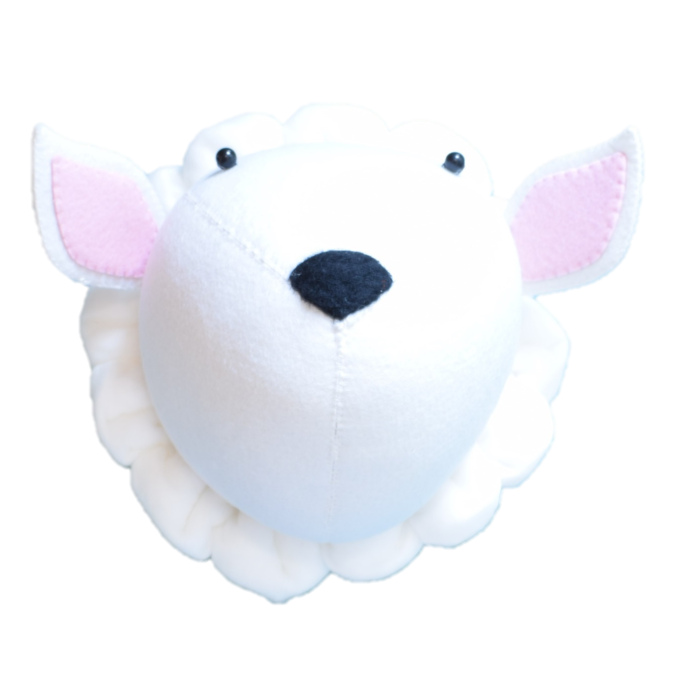 dierenkop-schaap-wit-front