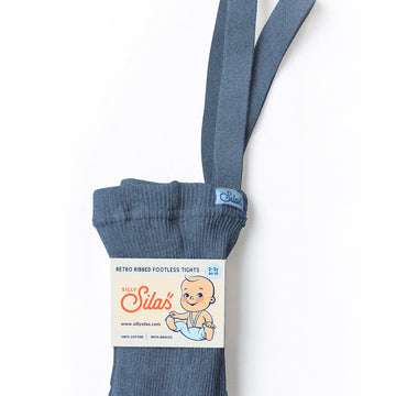 Silas legging met bretels Blauw - 1-2 jaar