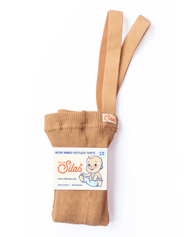 Silas legging Caramel - 6-12 maanden