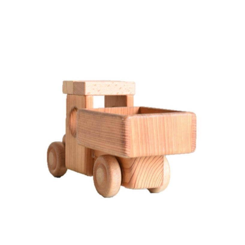 Houten speelgoed vrachtwagentje - Keepy