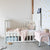Vintage babybedje / ledikantje 'Lev' - white