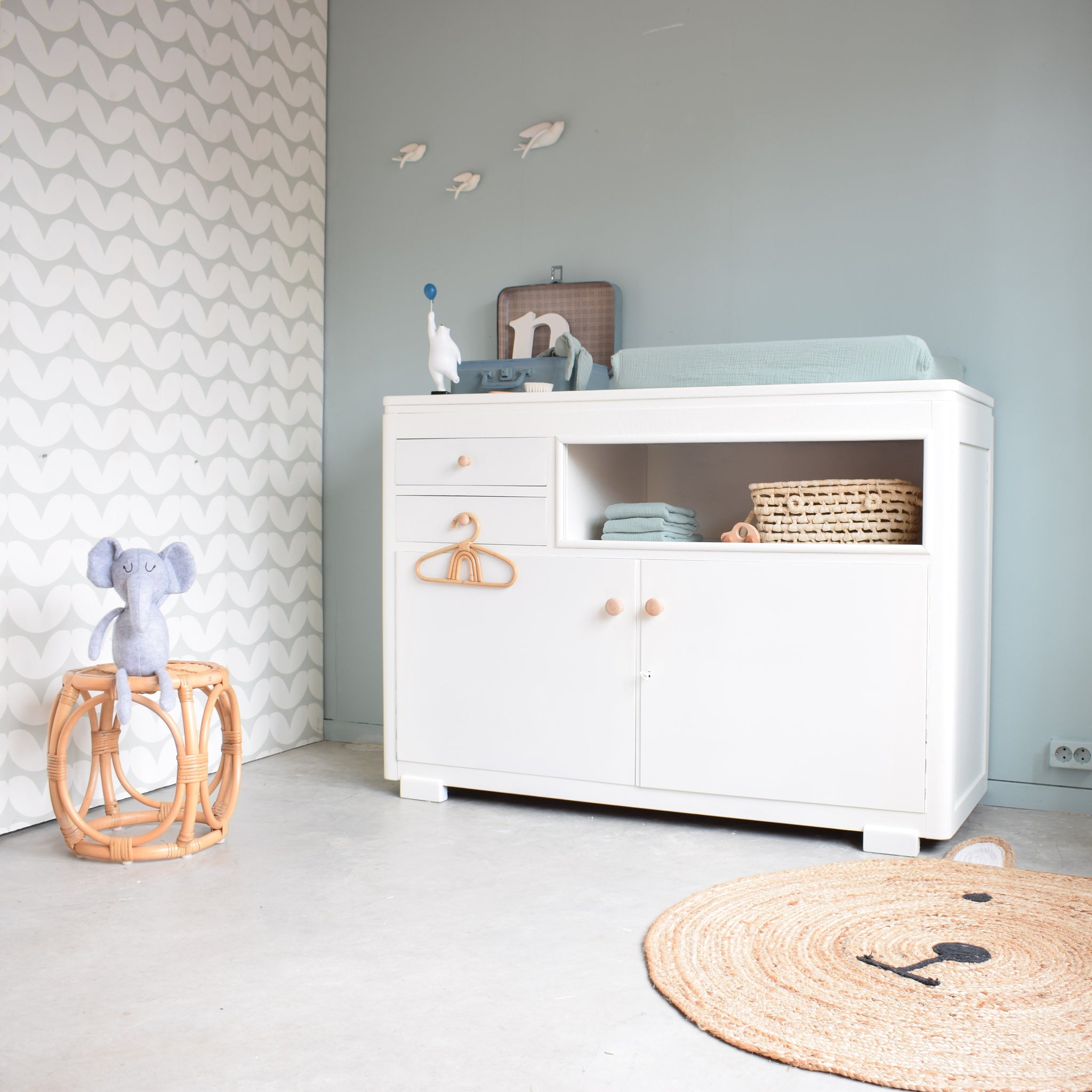 vintage-commode-babykamer-jaren50-duurzaam