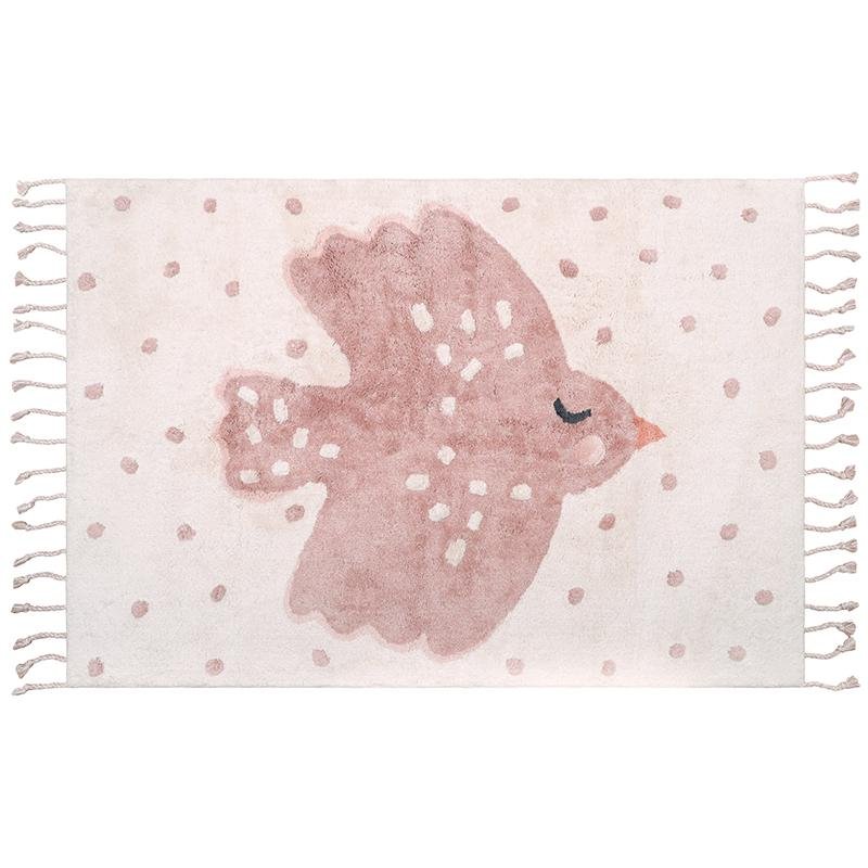 Vloerkleed SWEET BIRDY - kinderkamer - 100 x 150
